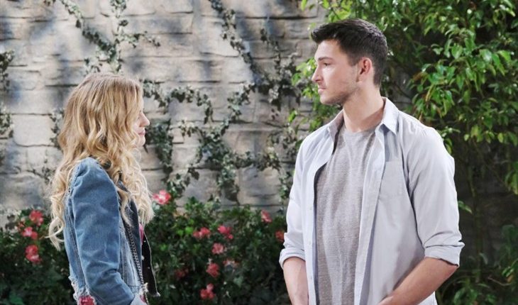 Days of Our Lives: Claire Brady (Olivia Rose Keegan), Ben Weston (Robert Scott Wilson) 