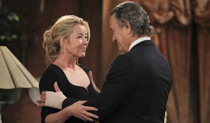 The Young And The Restless: Eric Braeden (Victor Newman), Melody Thomas Scott (Nikki Newman) 