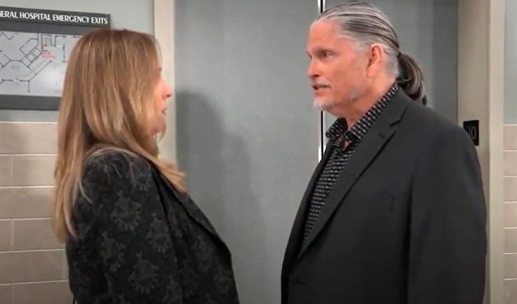 General Hospital – Cyrus Renault (Jeff Kober) Laura Collins (Genie Francis) (730 x 463)