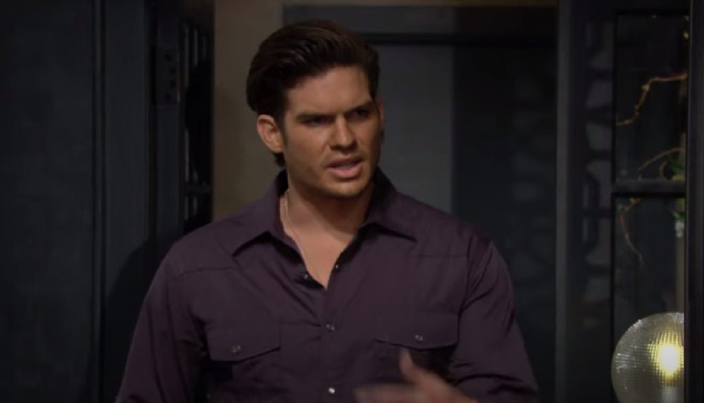 young and the restless spoilers theo vanderway, tyler johnson