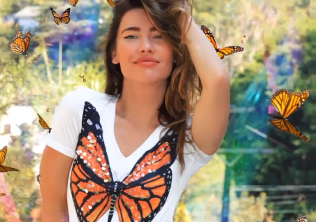 the bold and the beautiful jacqueline macinnes wood pregnant, steffy forrester leaving