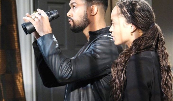 Days Of Our Lives – Eli Grant (Lamon Archey) and Lani Grant (Sal Stowers)