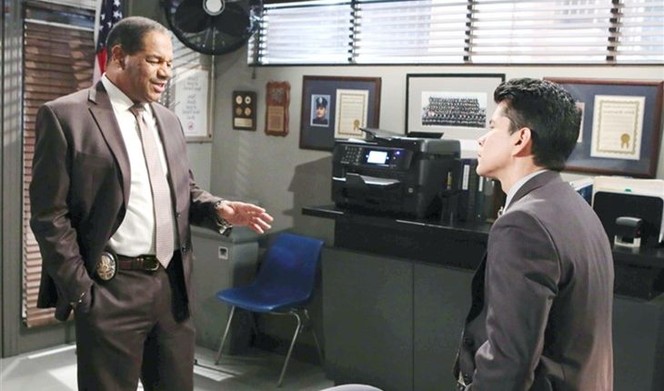 The Bold And The Beautiful – Detective Sanchez (Jimmy Ray Valdez) Lt. Baker (Dan Martin)