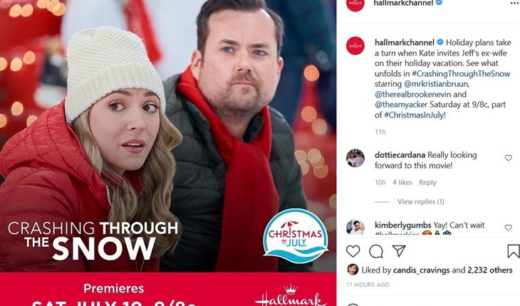 Hallmark Channel – Crashing Through The Snow