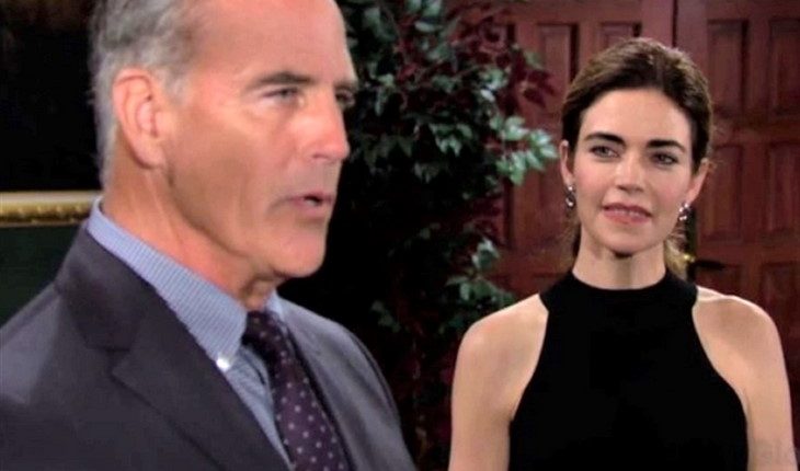 The Young And The Restless -Victoria Newman (Amelia Heinle) Ashland Locke(Richard Burgi)