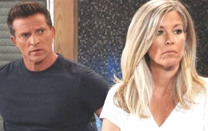 General Hospital Carly Corinthos Laura Wright Jason Morgan Steve Burton Celebrating The