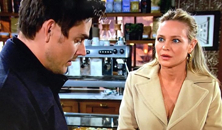 The Young And The Restless -Sharon Rosales (Sharon Case) Adam Newman (Mark Grossman)