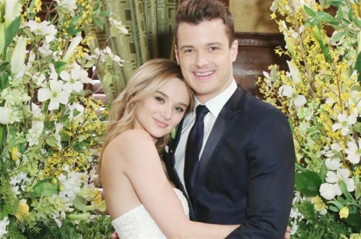 The Young And The Restless: Summer Newman (Hunter King) Kyle Abbott (Michael Mealor) 