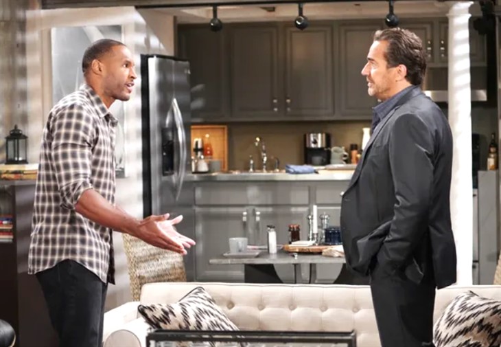 The Bold And The Beautiful; Ridge Forrester (Thorsten Kaye) Carter Walton (Lawrence Saint-Victor)