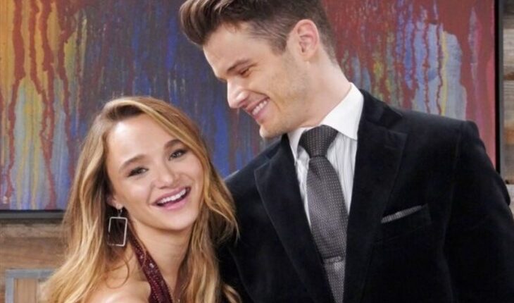 The Young And The Restless – Summer Newman (Hunter King) and Kyle Abbott (Michael Mealor)