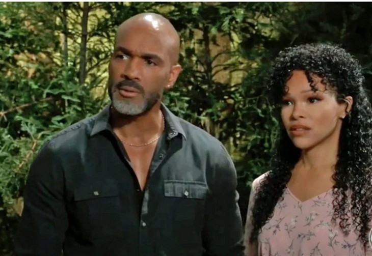 General Hospital; Portia Robinson (Brook Kerr) Curtis Ashford (Donnell Turner)