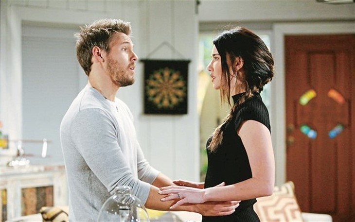 The Bold And The Beautiful: Liam Spencer (Scott Clifton) Steffy Forrester (Jacqueline MacInnes Wood