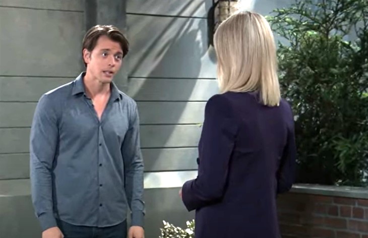 General Hospital: Nina Reeves (Cynthia Watros) Michael Corinthos (Chad Duell)