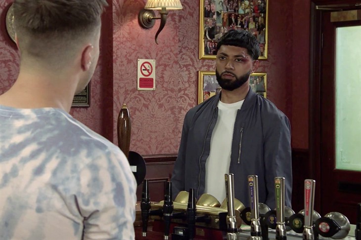 Coronation Street: Zeedan Nazir (Qasim Akhtar) 