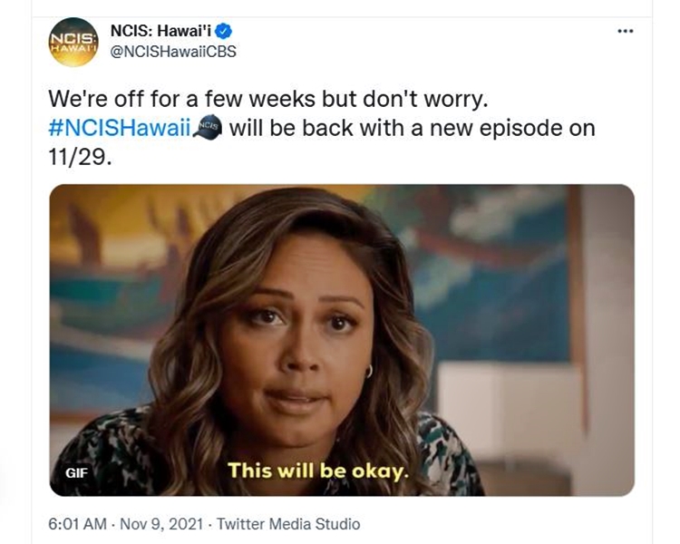 NCIS Hawaii Fans Irrititated With Hiatus - When Does The Show Resume