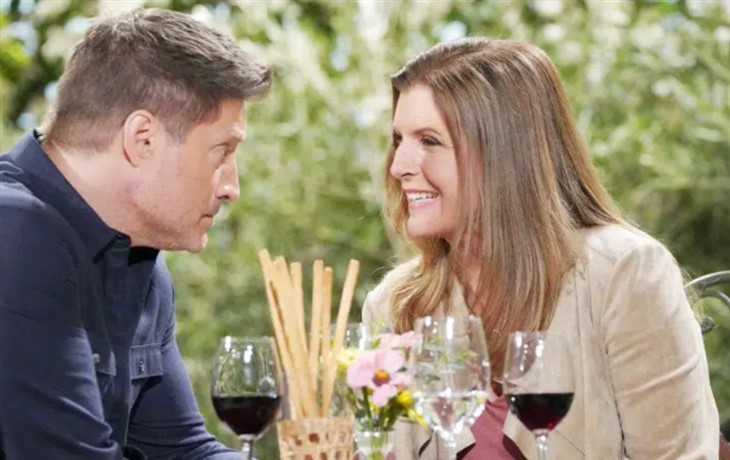 The Bold And The Beautiful: Deacon Sharpe (Sean Kanan) Sheila Carter (Kimberlin Brown) 