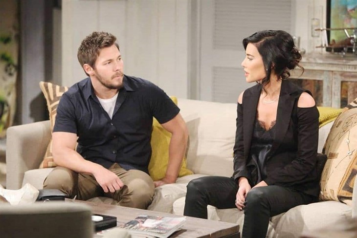 The Bold And The Beautiful: Liam Spencer (Scott Clifton) Steffy Forrester Finnegan (Jacqueline MacInnes Wood)