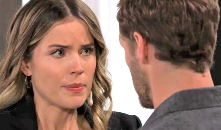 General Hospital – Brando Corbin (Johnny Wactor) Sasha Gilmore (Sofia Mattsson)