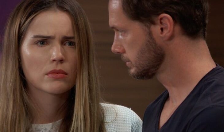 General Hospital – Brando Corbin (Johnny Wactor) Sasha Gilmore (Sofia Mattsson)