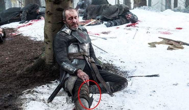 Stannis blooper