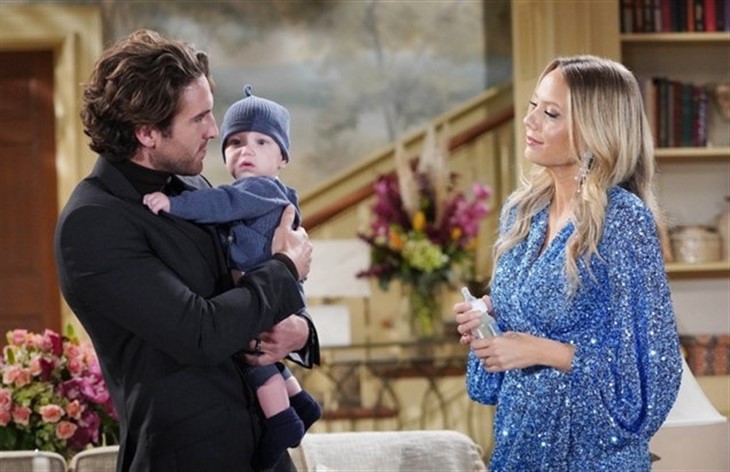 The Young And The Restless: Abby Newman (Melissa Ordway) Chance Chancellor (Connor Floyd)