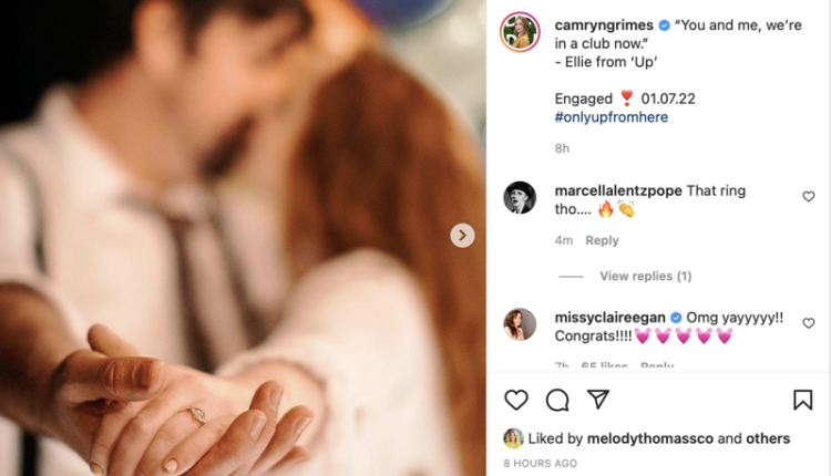 Camryn Grimes-engaged