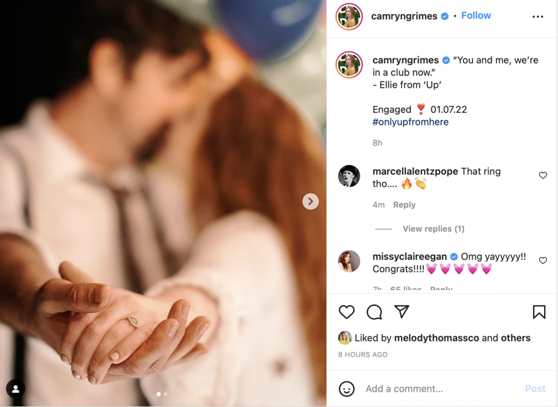 The Young and the Restless Star Camryn Grimes Is Engaged