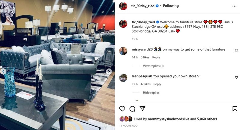 Did 90 Day Fiance Star Zied Hakimi Open His Own Furniture Store