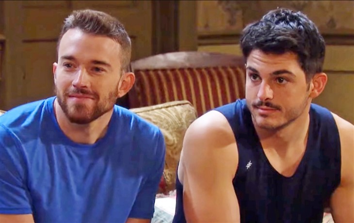 Days Of Our Lives Will Horton (Chandler Massey) Sonny Kiriakis (Zach Tinker)