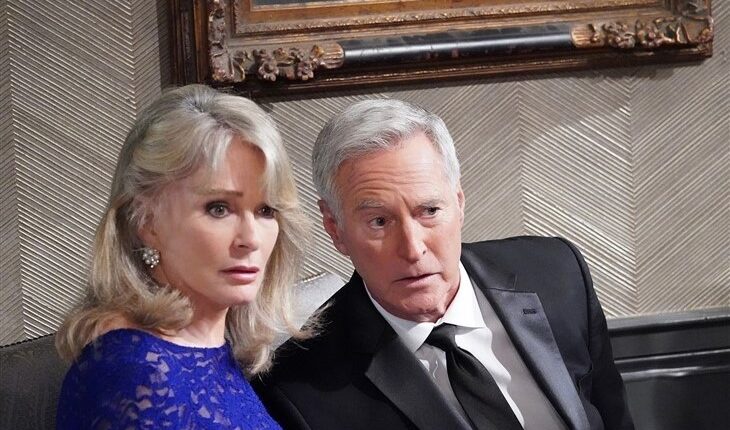 Days Of Our Lives -Marlena Evans (Deidre Hall). John Black (Drake Hogestyn)