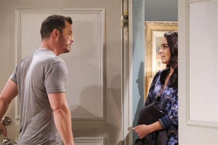 Days Of Our Lives: Brady Black (Eric Martsolf) Chloe Lane (Nadia Bjorlin)