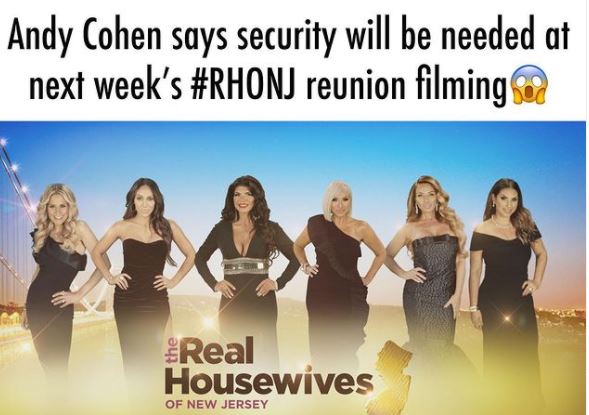 Andy Cohen Sparks Mega-Dramatic RHONJ Reunion Rumors