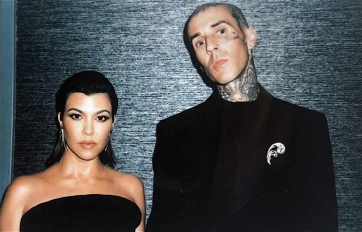 Kourtney Kardashian And Travis Barker 