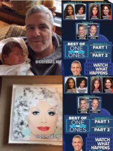 Andy Cohen And Baby Lucy Eve Bond Next To Dolly Parton