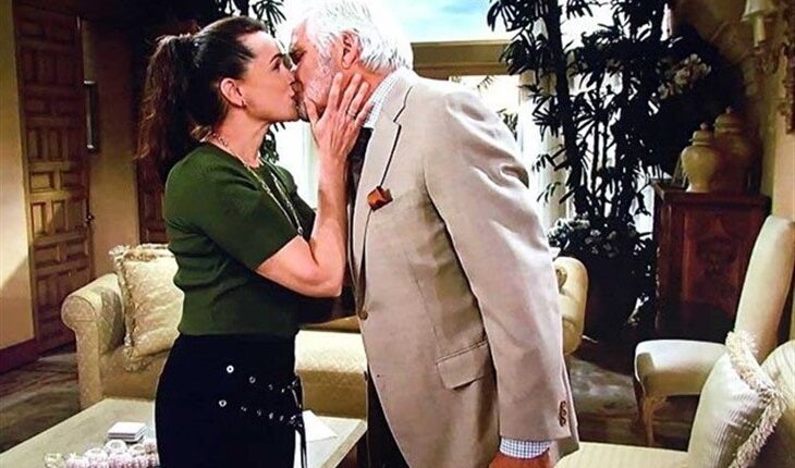 The Bold And The Beautiful – Eric Forrester (John McCook) and Quinn Forrester (Rena Sofer)