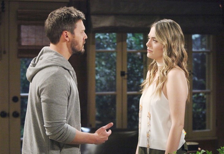 The Bold And The Beautiful: Liam Spencer (Scott Clifton) Hope Logan (Annika Noelle)