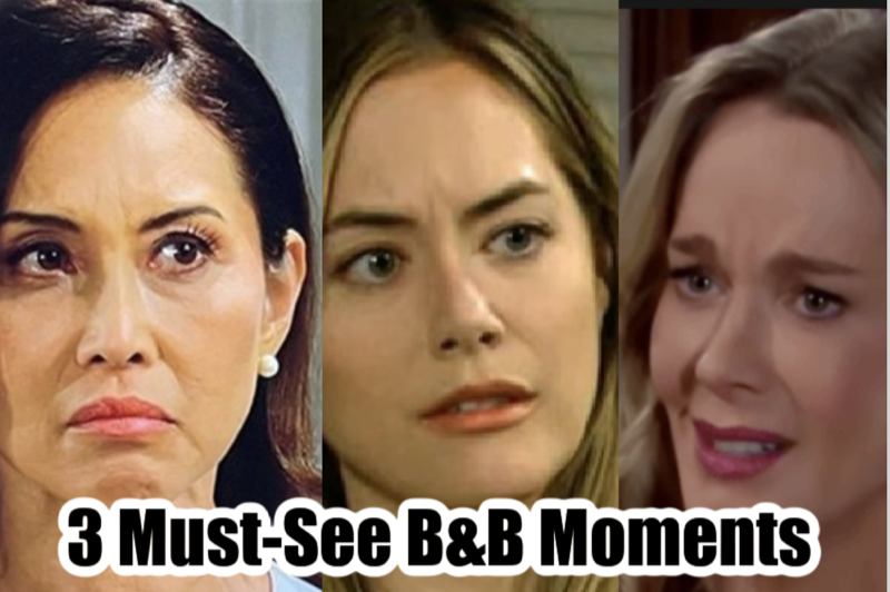 The Bold And The Beautiful Spoilers: 3 Must-See B&B Moments Week Of June 13