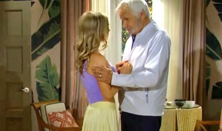 The Bold And The Beautiful – Eric Forrester (John McCook) Donna Logan (Jennifer Gareis)