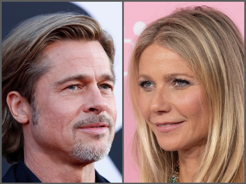 Brad Pitt And Gwyneth Paltrow Flirt To Hype New God's True Cashmere Clothing Line: 'Love You!'