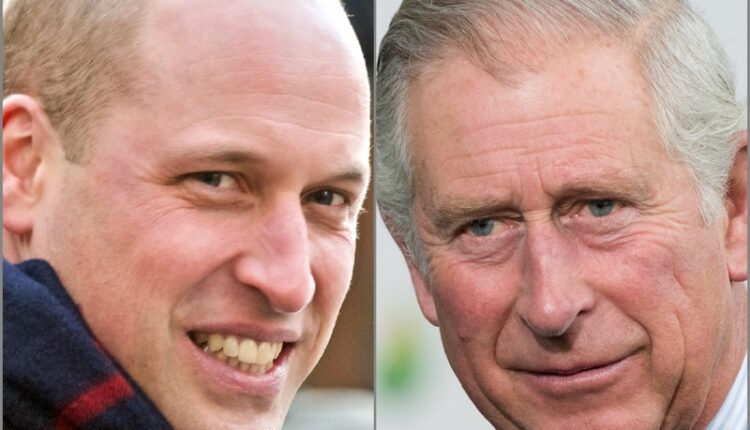 Prince William and Prince Charles