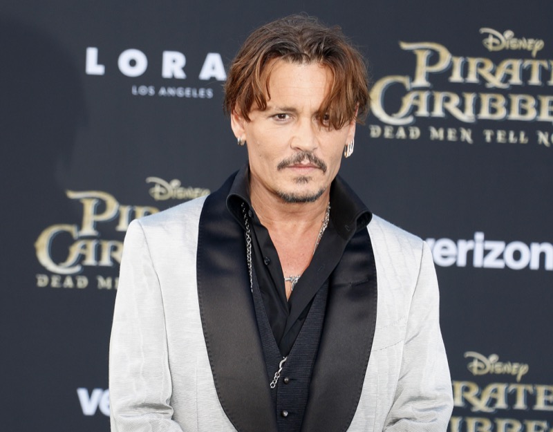 Johnny Depp Is In Paris Filming New Movie