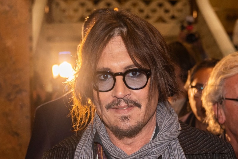 Johnny Depp Flaunts Fringe And Braids Filming New Movie In Paris!