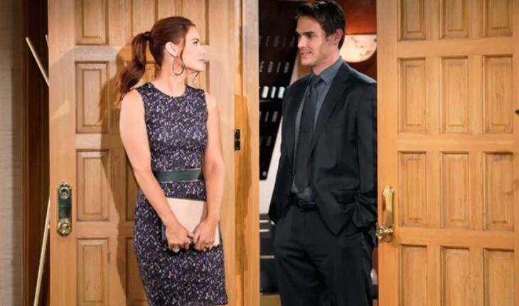 The Young And The Restless – Sally Spectra (Courtney Hope) Adam Newman (Mark Grossman)