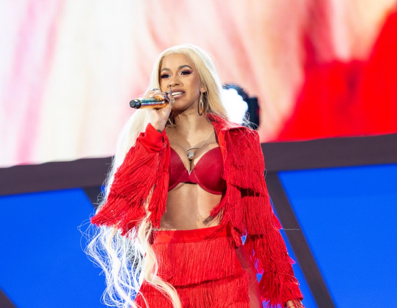 Cardi B ‘HITS’ fan With Microphone For Touching Her