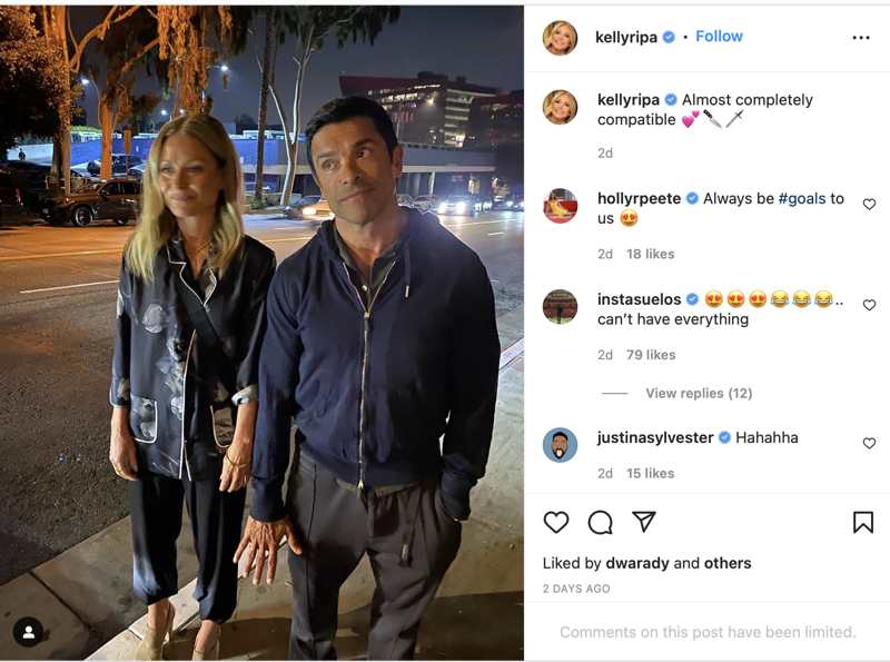 Kelly Ripa Slammed For ‘Wearing Pajamas’ On A Date With Her Husband