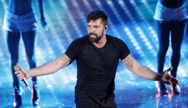 Sanremo,,Italy,,February,7:,Singer,Ricky,Martin,Performs,During,The ...