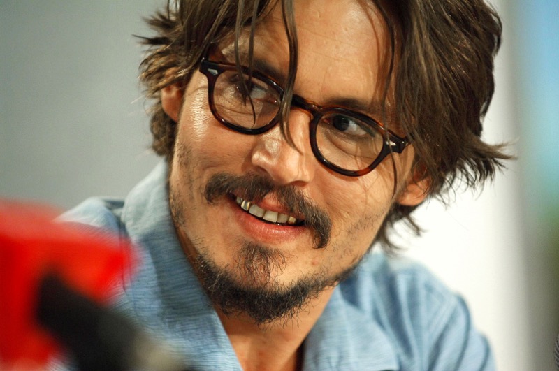 Johnny Depp Seems Happy With Mystery Woman, Is He In Love?