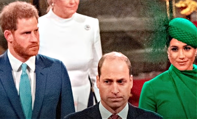 The Royal Family attend the Commonwealth Service on Commonwealth Day 