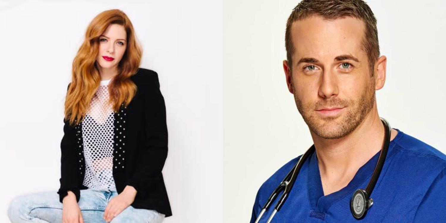 Rachelle Lefevre and Niall Matter