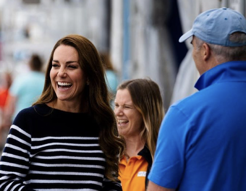 Sporty Kate Middleton Dons A Wetsuit To Compete With Team GB